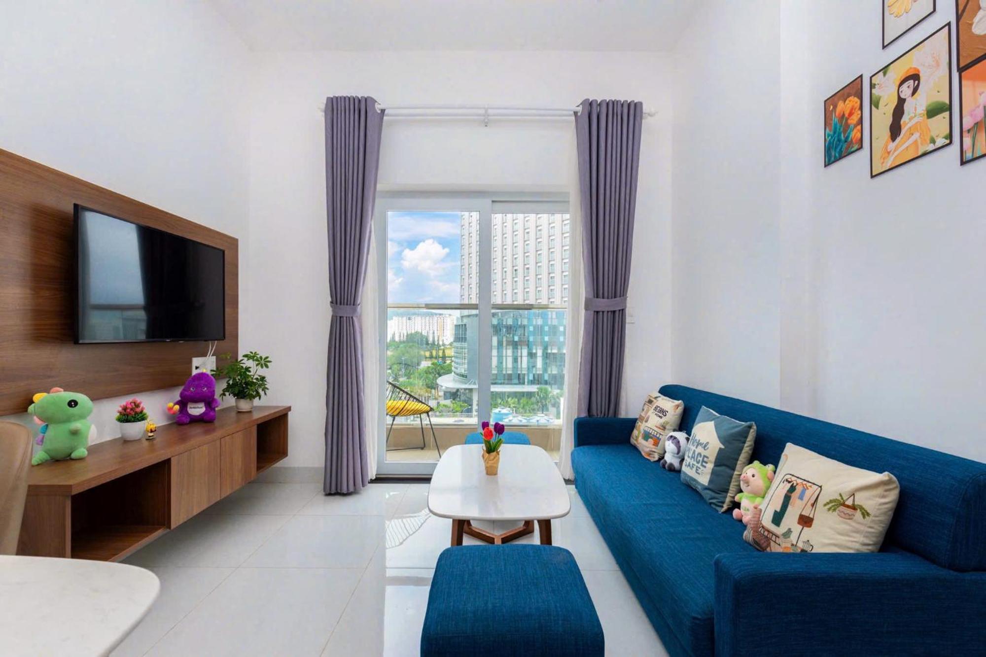Mermaid Seaview Apartment Vung Tau - Blue Homestay Kültér fotó