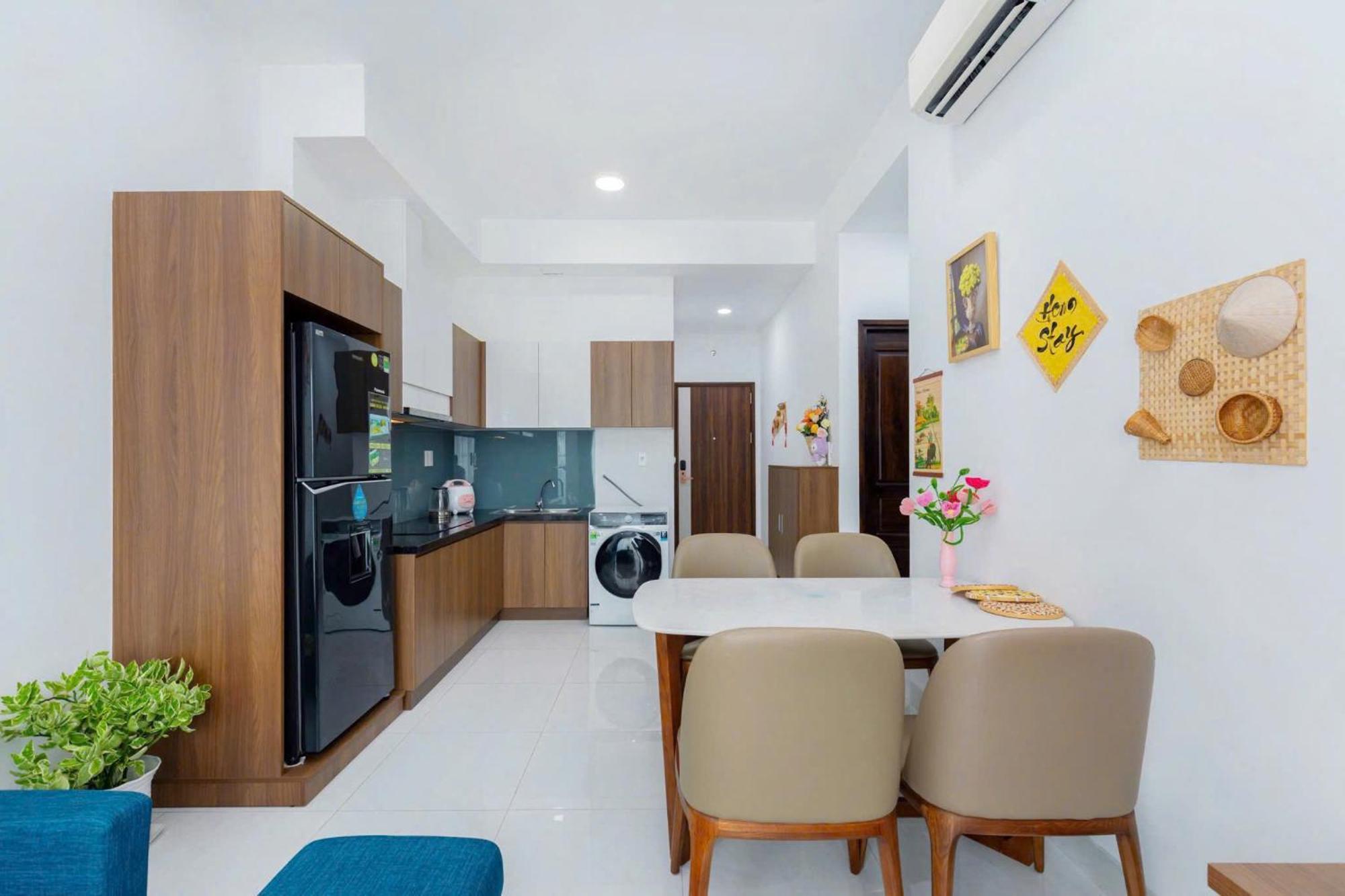 Mermaid Seaview Apartment Vung Tau - Blue Homestay Kültér fotó
