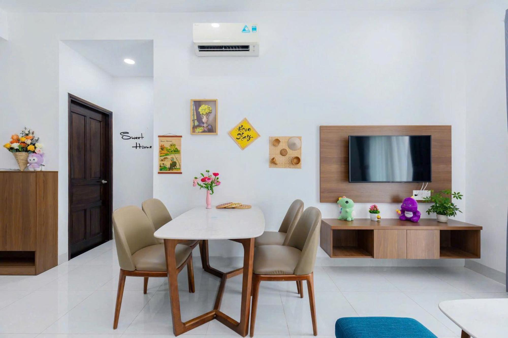 Mermaid Seaview Apartment Vung Tau - Blue Homestay Kültér fotó