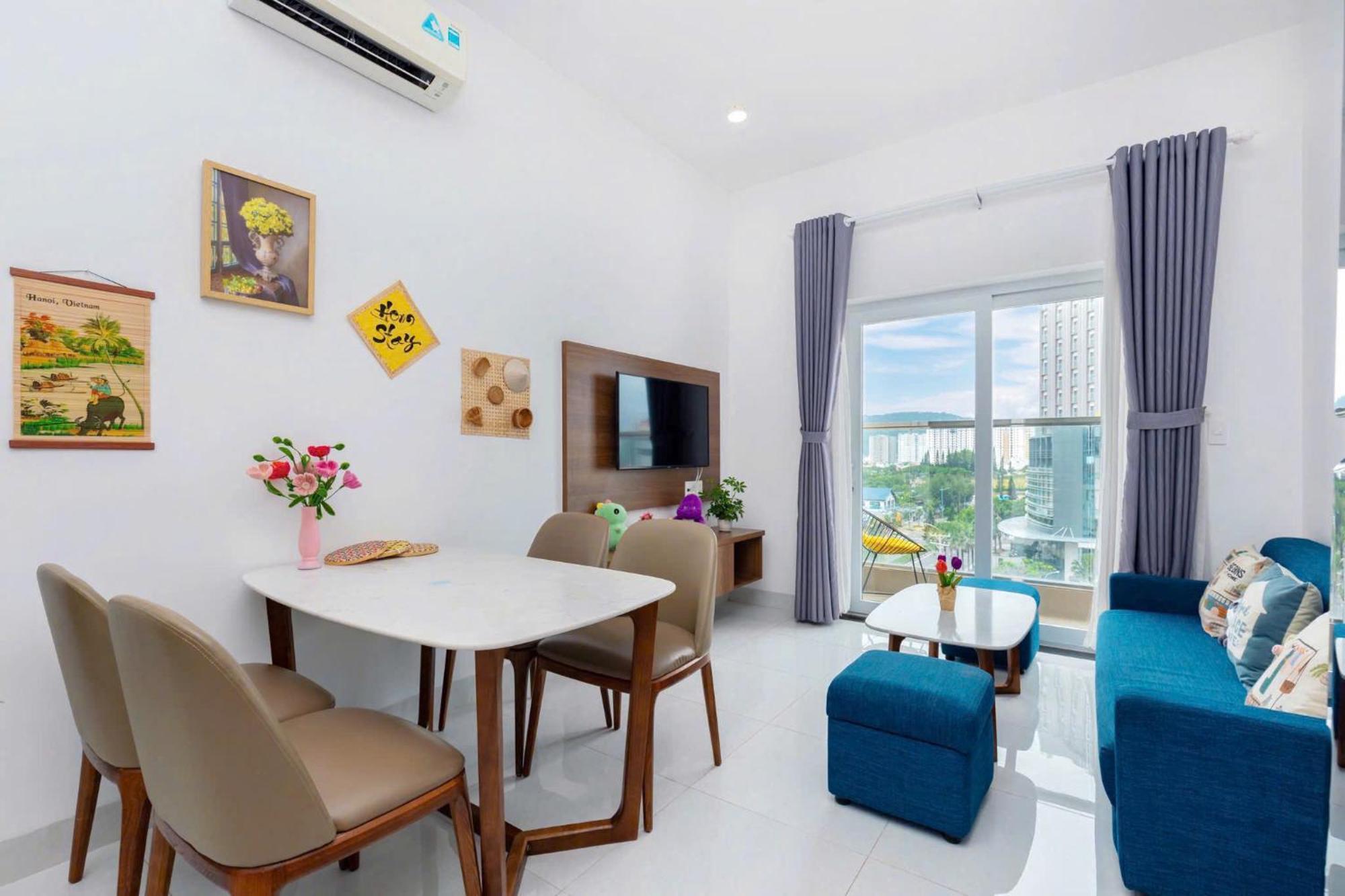 Mermaid Seaview Apartment Vung Tau - Blue Homestay Kültér fotó
