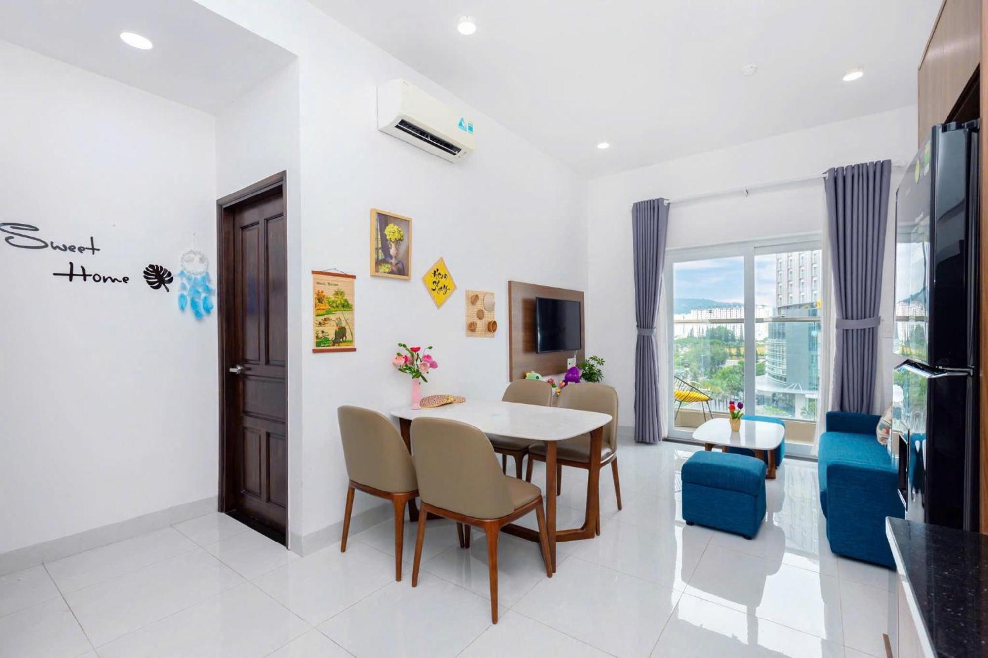 Mermaid Seaview Apartment Vung Tau - Blue Homestay Kültér fotó