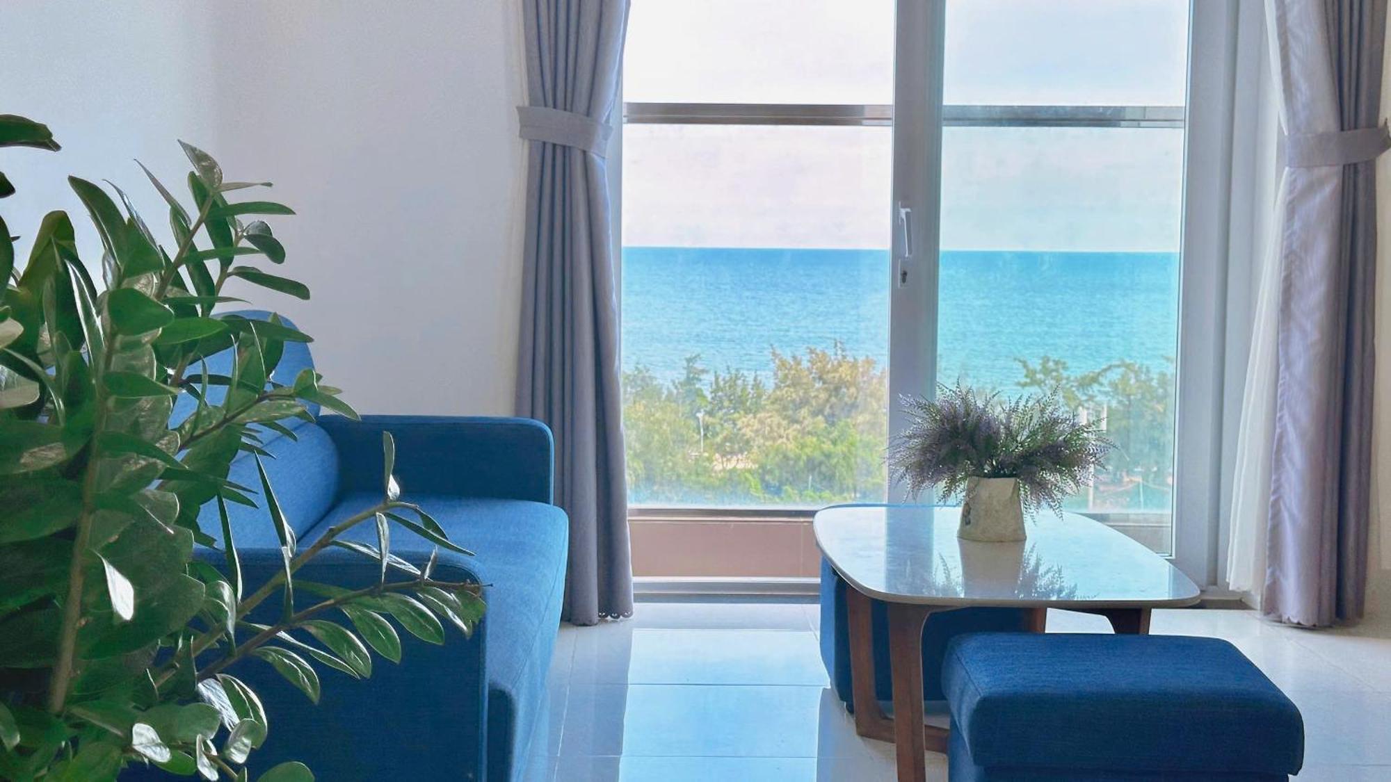 Mermaid Seaview Apartment Vung Tau - Blue Homestay Kültér fotó