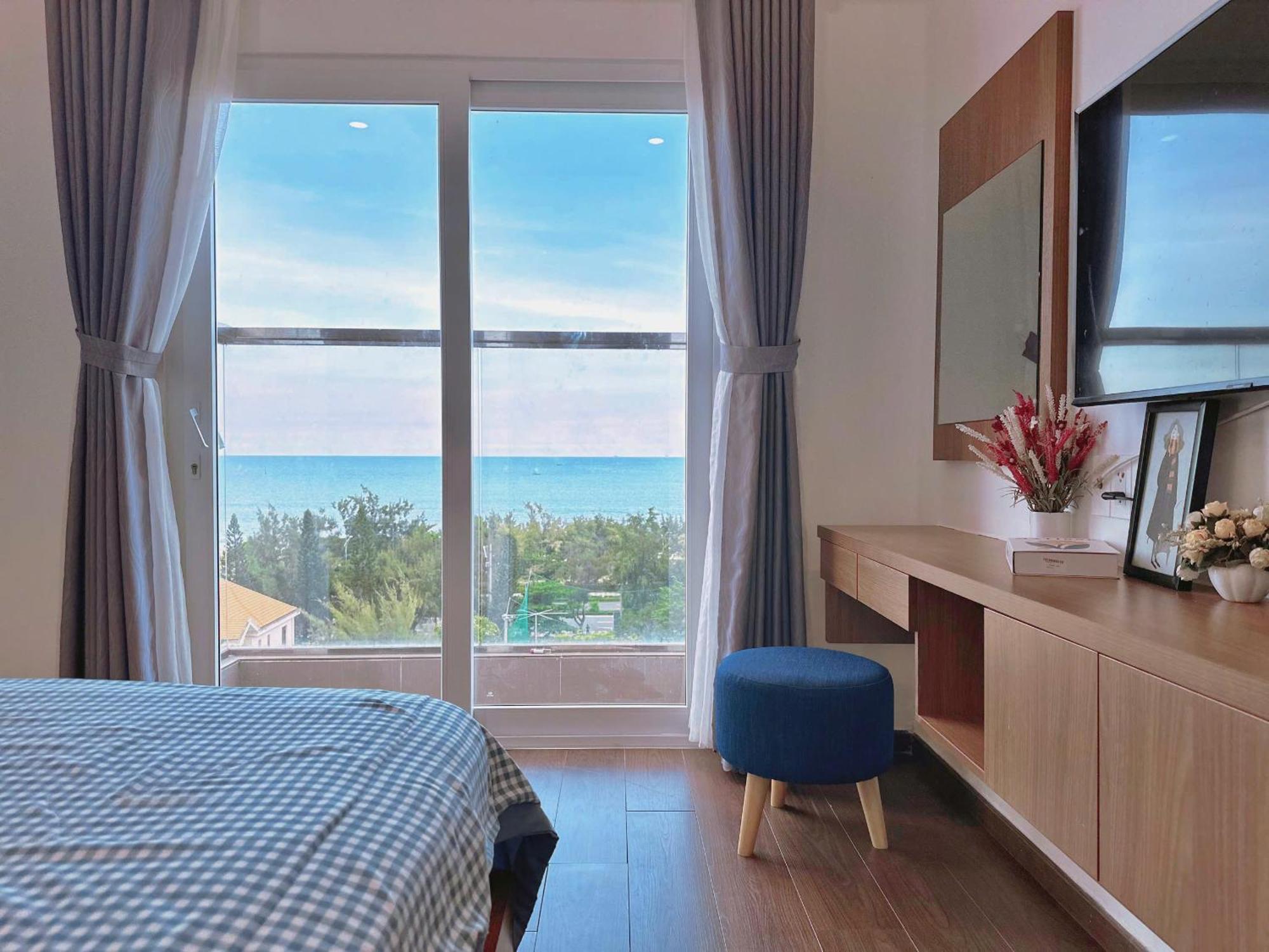 Mermaid Seaview Apartment Vung Tau - Blue Homestay Kültér fotó