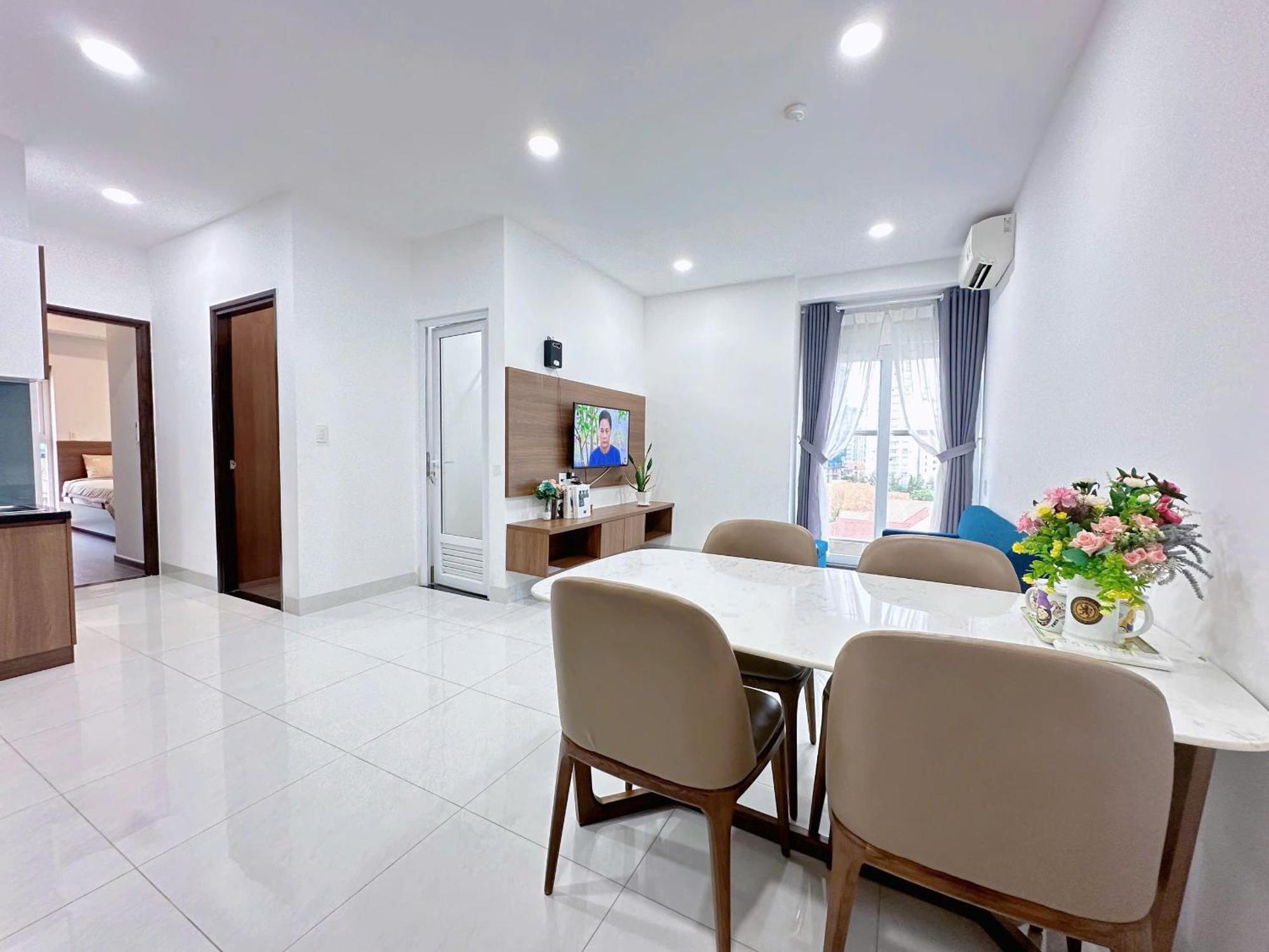 Mermaid Seaview Apartment Vung Tau - Blue Homestay Kültér fotó