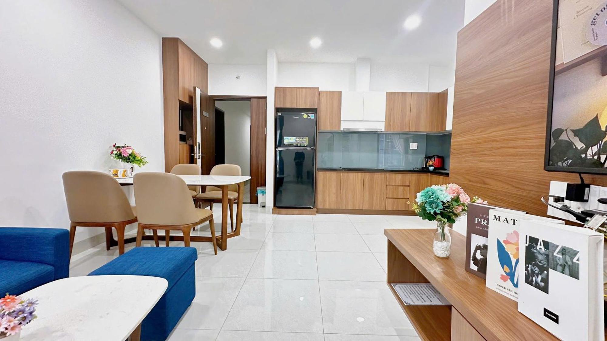 Mermaid Seaview Apartment Vung Tau - Blue Homestay Kültér fotó