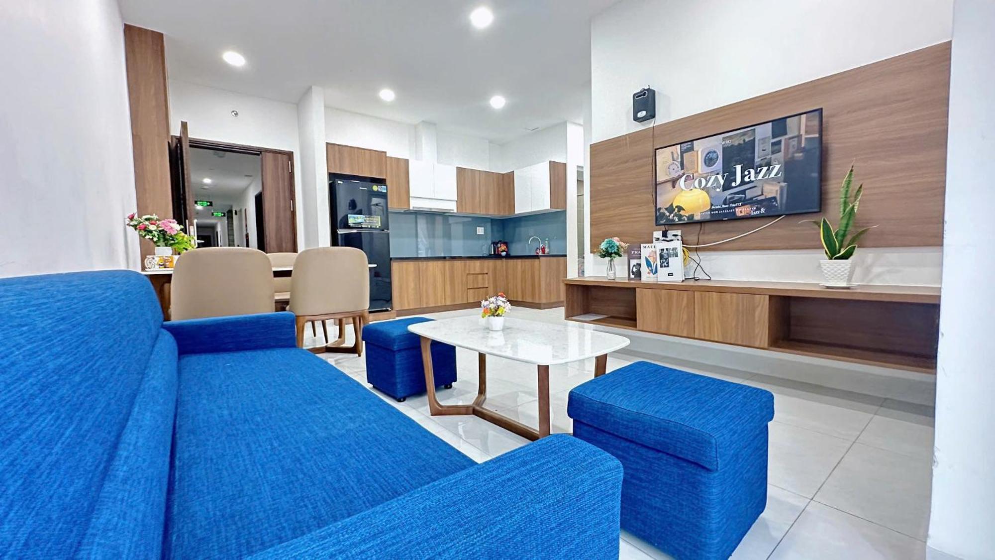Mermaid Seaview Apartment Vung Tau - Blue Homestay Kültér fotó