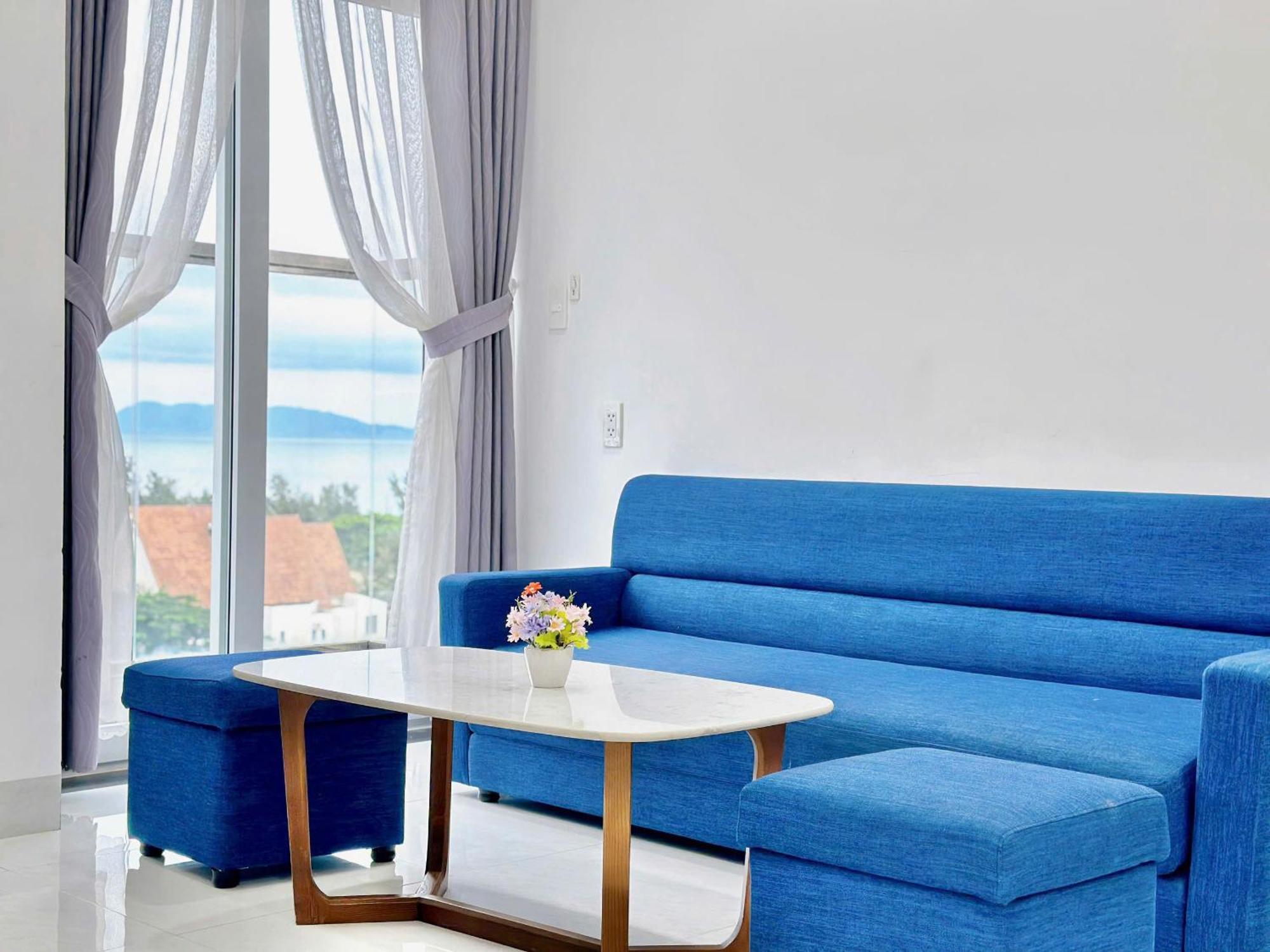 Mermaid Seaview Apartment Vung Tau - Blue Homestay Kültér fotó